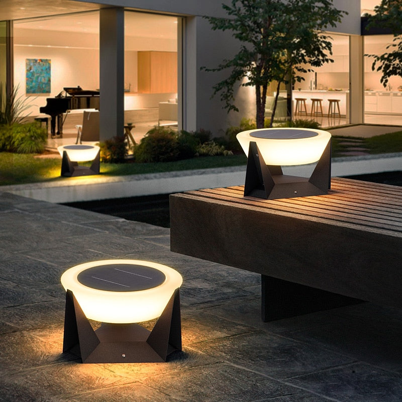 Solar-Powered Outdoor Light