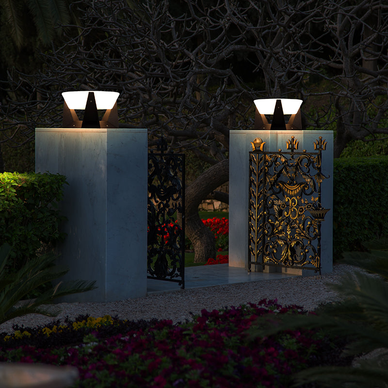 Solar-Powered Outdoor Light