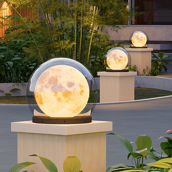 Solar Column Outdoor Lamp