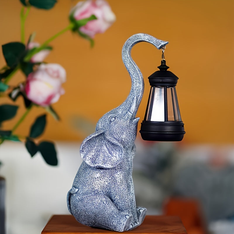 Gentle Elephant Outdoor Lamp